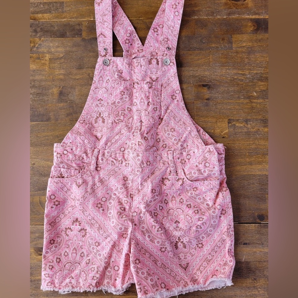 Paisley over shorts